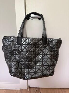 VeeCollective weekender tote Quilted Metallic Tote Bag
